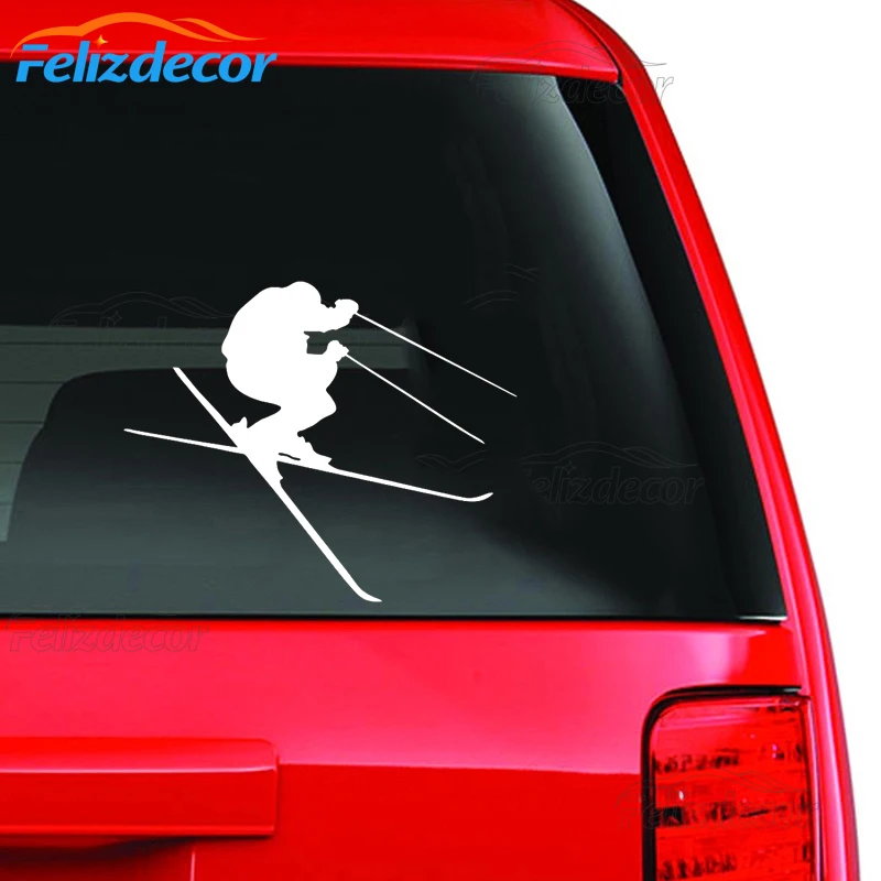 20*15 см Новая позиция горный лыж искусство автомобиль наклейка виниловая s