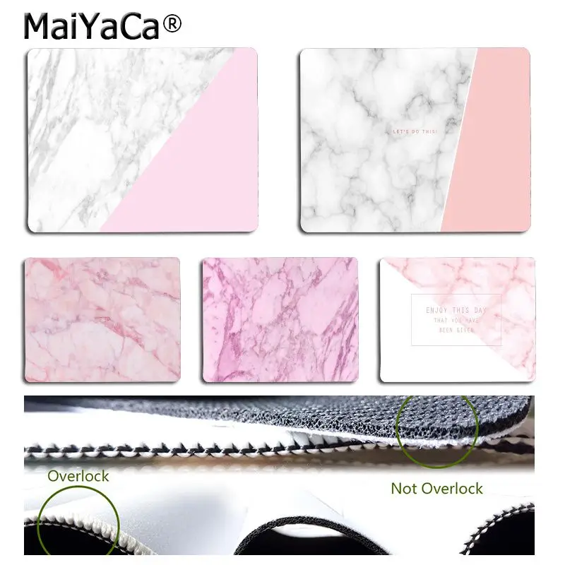 MaiYaCa горячая Распродажа Будьте счастливы яркими розовыми золотыми мраморными