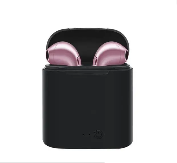 I7s TWS Беспроводная гарнитура Bluetooth мини наушники с зарядным боксом для Android Apple iphone
