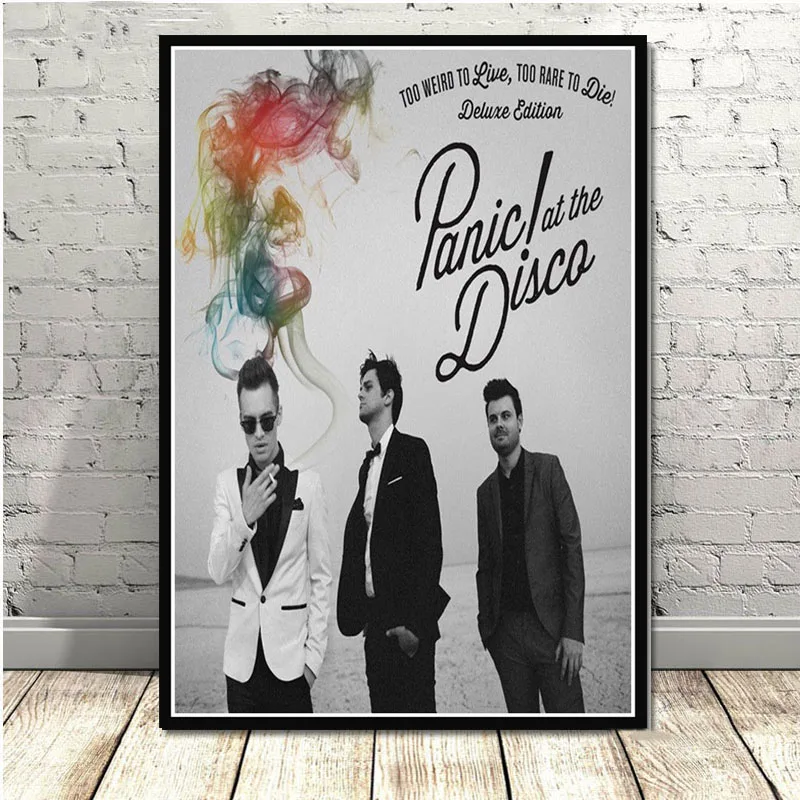 New Brendon Urie Panic at the Disco Pop Star Art Poster Canvas Painting Wall Picture Home Decor Posters and Prints - Цвет: 0006