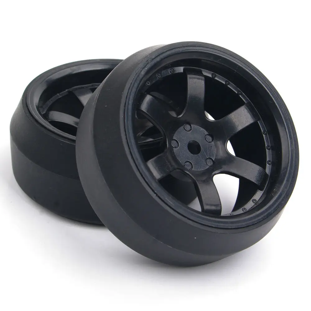 4pcs/set 12mm Hex 0 degree RC Drift Tires Wheels and Rims Fit HPI 1:10 Car Parts | Игрушки и хобби