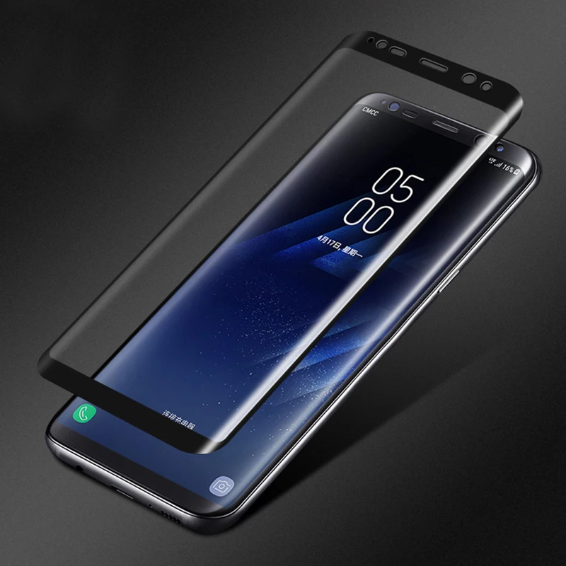 Защита экрана для Samsung Galaxy S9 Plus закаленное стекло с полным покрытием 3D изогнутая