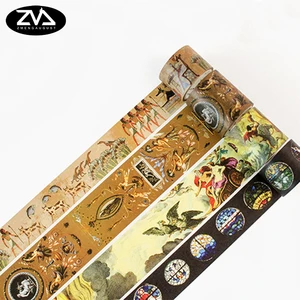 20-80 мм * 7 м Ренессанс серии васи Лента Скрапбукинг дневник DIY стикер декоративная клейкая лента канцелярские товары васситape