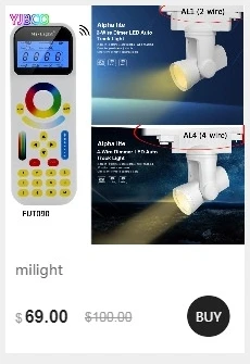 MiLight FUT012 E27 9 Вт RGB+ CCT Светодиодный прожектор лампы 110V 220V Полный Цвет дистанционного Управление WiFi смарт-лампы в виде Совместимость 4-Зона дистанционного управления