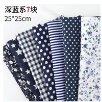 63Pcs/Lot, Cotton Plain Green Printed Quilted Fabrics Set,Textile Patchwork,Fabric for Sewing,Tissue,Cloth,Tilda50x50cm - Цвет: G 25CMX25CM