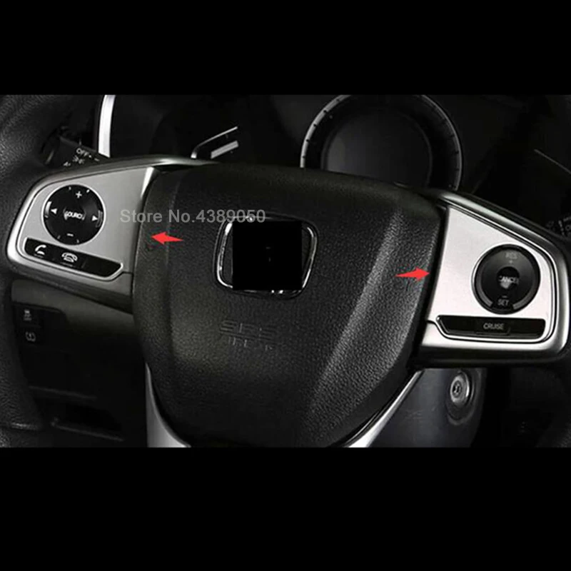 Для Honda CR V таможенный приходной ордер 2017 2018 2019 ABS Матовый рулевого колеса