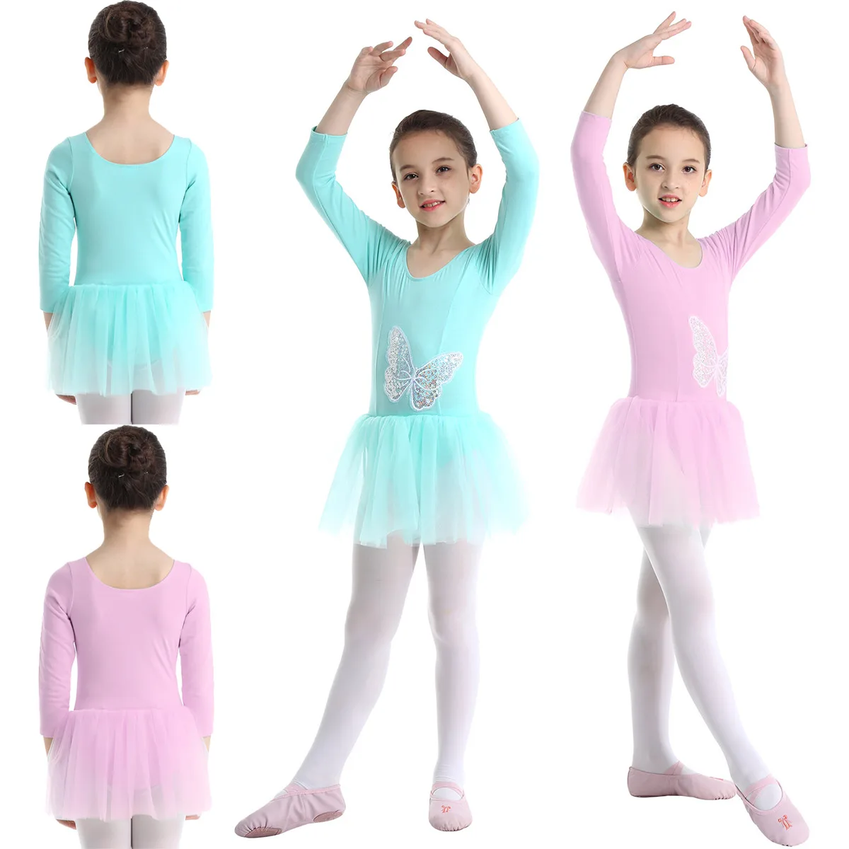 Женская танцевальная одежда Leotard Tutu балетное платье для девочек детское