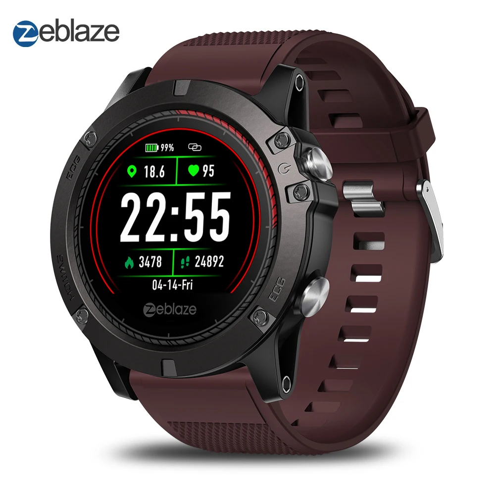 Новые смарт часы Zeblaze VIBE 3 поддержка IP67 11 языков умные мужские спортивные фитнес
