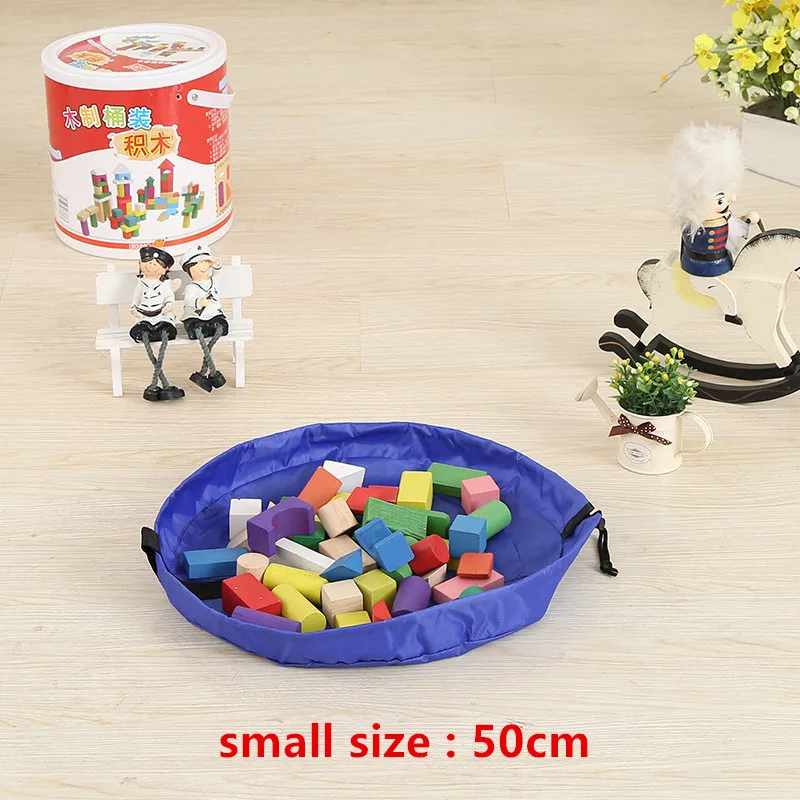 Детский игровой коврик ковер для хранения игрушек ванной сумка-Органайзер