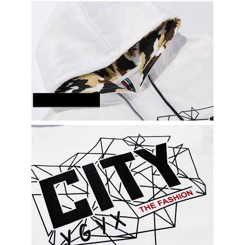 Комплект мужской спортивной одежды 2019 Весна Новые толстовки свитера большого