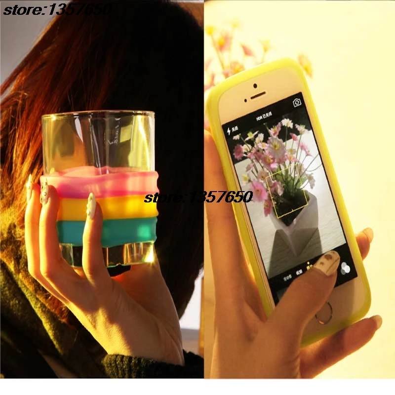 Новые Прохладный Охлаждения Анти капля Моды силиконовые Мягкий Exclusive Phone Case Для