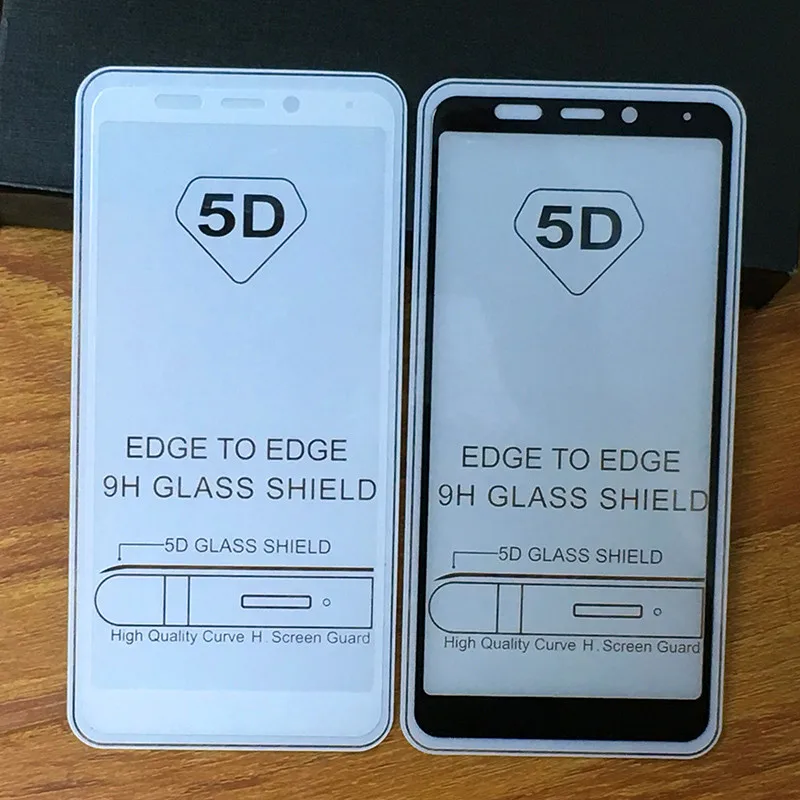 5D полный клей крышка из закаленного Стекло протектор для Xiaomi Redmi 5 5,7 дюйма обновлен 3D изогнутые полный охват Экран протектор пленка