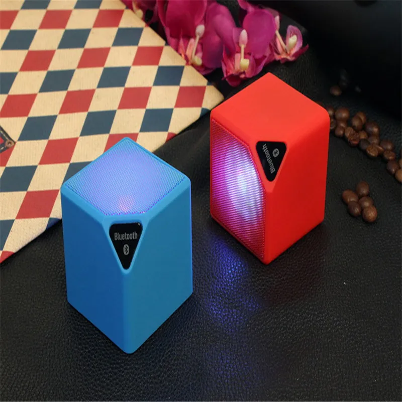 X3 мини Беспроводной Bluetooth Динамик светодио дный call Handsfree TF USB Портативный Музыка