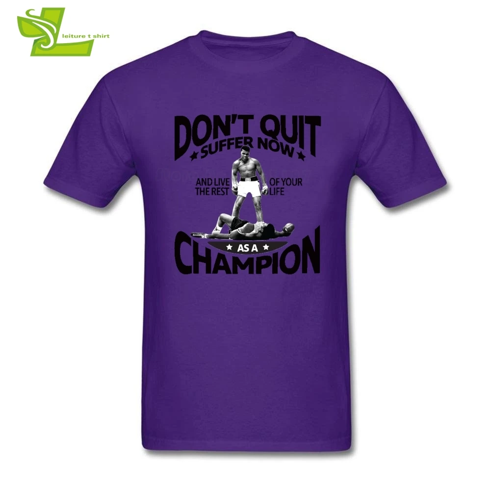 Мужская футболка с коротким рукавом и круглым вырезом Muhammad Ali недорогая для