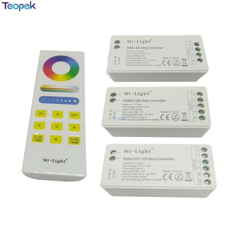 Mi. Светильник FUT043 FUT044 FUT045 RGB RGBW + CCT AUTO SYNC Функция светодиодный контроллер FUT088 2 4G Wifi