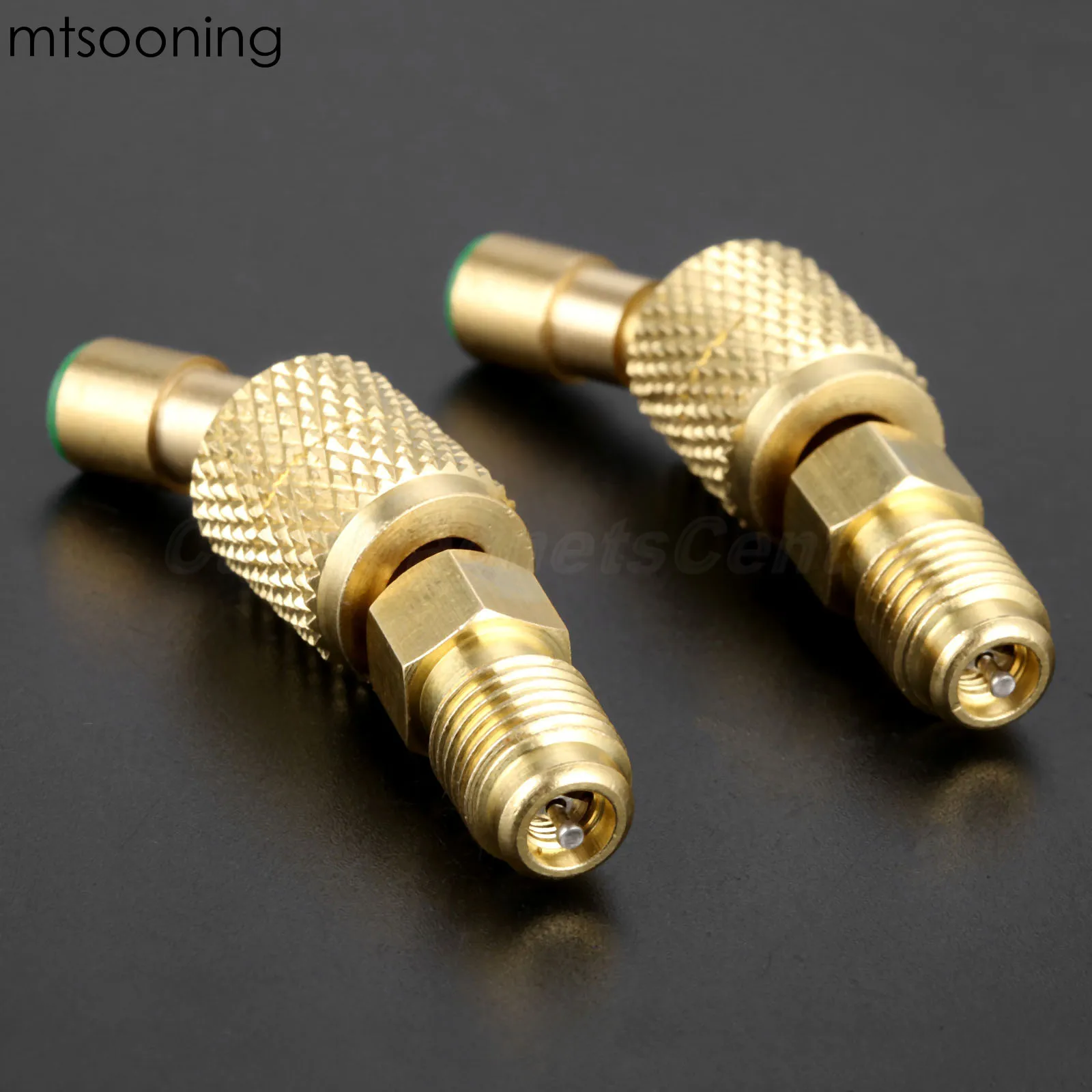 Поворотный адаптер со штекером SAE на 1/4 дюйма 2 шт. R410A 5/16 с наперсток раздельной