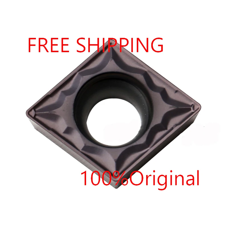 

10pcs/set CCMT120404 -HMP PC9030 CNC Turning carbide inserts Processing stainless steel SCLCR