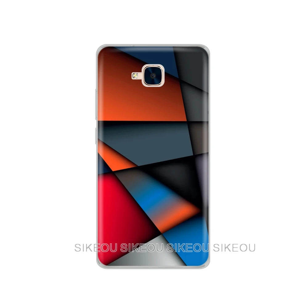 10717 Чехол для Huawei Honor 5C, силиконовый чехол, русская версия, задняя крышка для Huawei Honor 5C, без отверстия для отпечатков пальцев, милый кот - Цвет: 10717