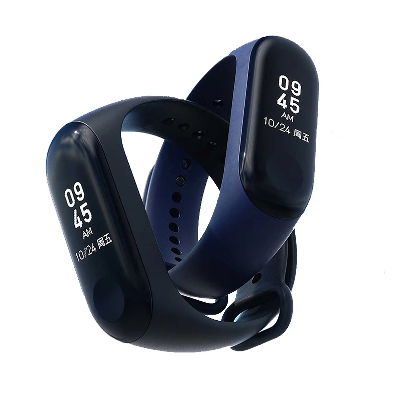 Фитнес браслет Xiaomi Mi Band 3 водонепроницаемый OLED сенсорный экран Прогноз погоды
