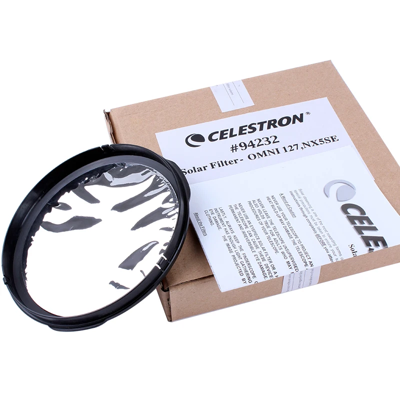

Celestron Solar Sun Filter Baader Film for Telescope NexStar 4SE 5SE OMNI 127 C5 6SE C6 8SE C8 CPC800 C925 C11