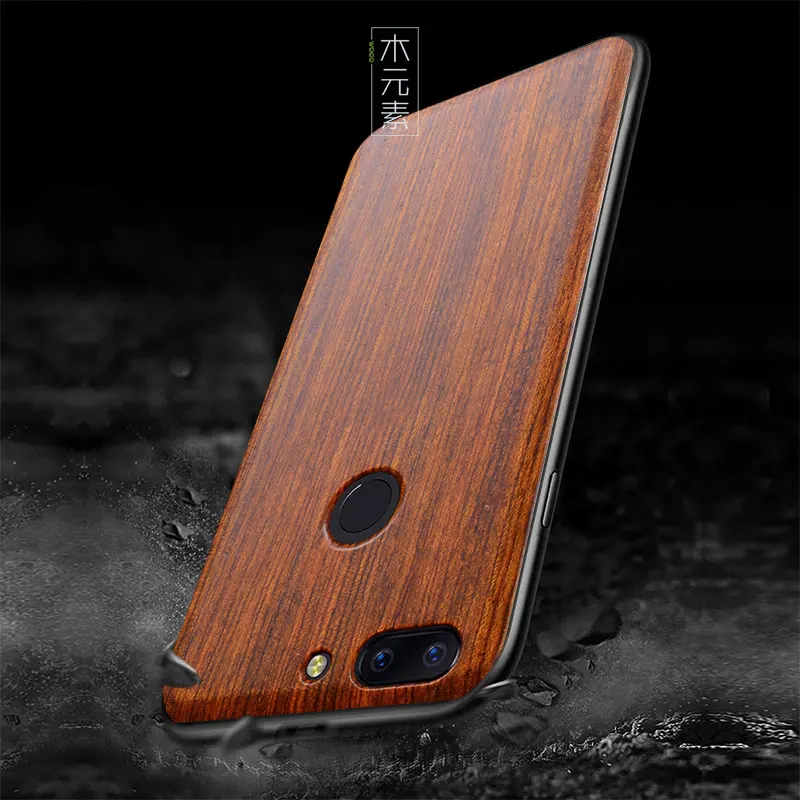 Для Xiaomi mi 8 lite чехол из натурального дерева funda Xiaomi mi 8 палисандр ТПУ ударопрочный чехол для телефона чехол для Xio mi 8 SE