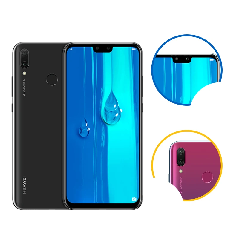 Глобальная версия Honor Y9 2019 Наслаждайтесь 9 plus смартфон 4 Гб 64 6 5 'ɿull Экран Octa Core