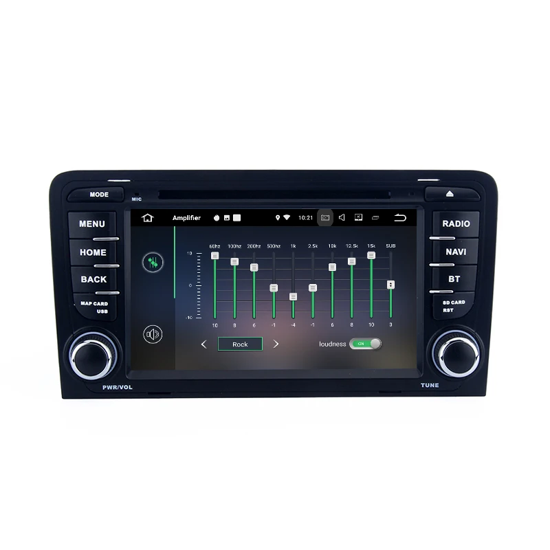 Четырехъядерный Android 7 1 автомобильный dvd gps плеер для audi A3 S3 с 2G RAM + 16G ROM USB wifi 4G RDS