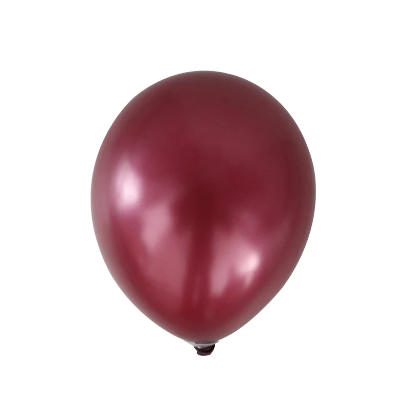 Wine red 50 шт./лот 12 дюймов 2,8 г Латекс круглый воздушные шары толстые жемчужные вино красная роза золотые шары Свадебные для вечеринки, дня рождения Baby shower - Цвет: Wine red