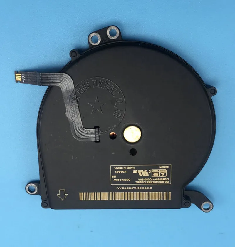 (100 шт./лот) вентилятор для ноутбука нового Apple fan MacBook Air A1369 A1466 SUNON MG50050V1 C02C S9A DC5V 1 5 W