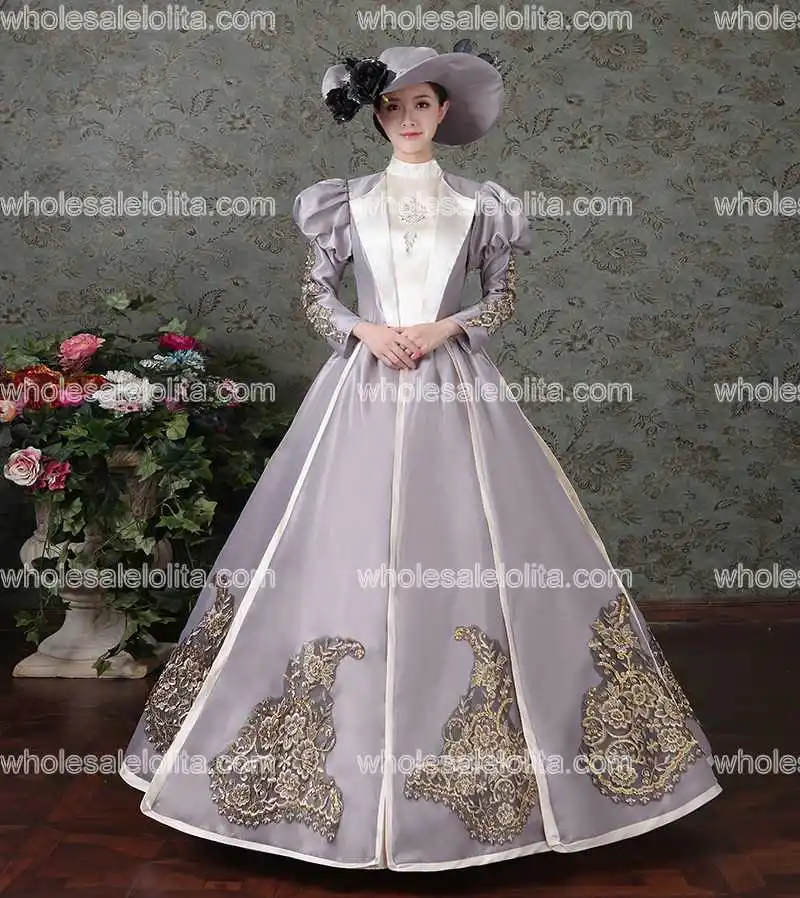 Новое поступление бальное платье Рококо барокко Марии Антуанетты 18th века