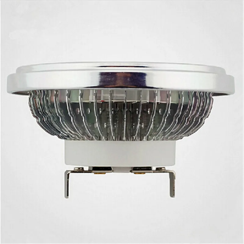 Высококачественная Светодиодная лампа AR111 15 Вт G53 GU10 Base QR111 COB LED прожектор