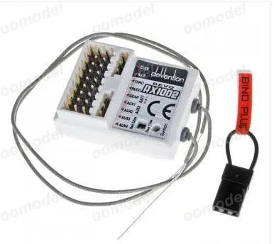 Walkera RX1002 цвет белый DEVO W 2 4 ГГц Devention 10CH приемник devo 6/devo 7/devo8s/devo10/devo12 бесплатная