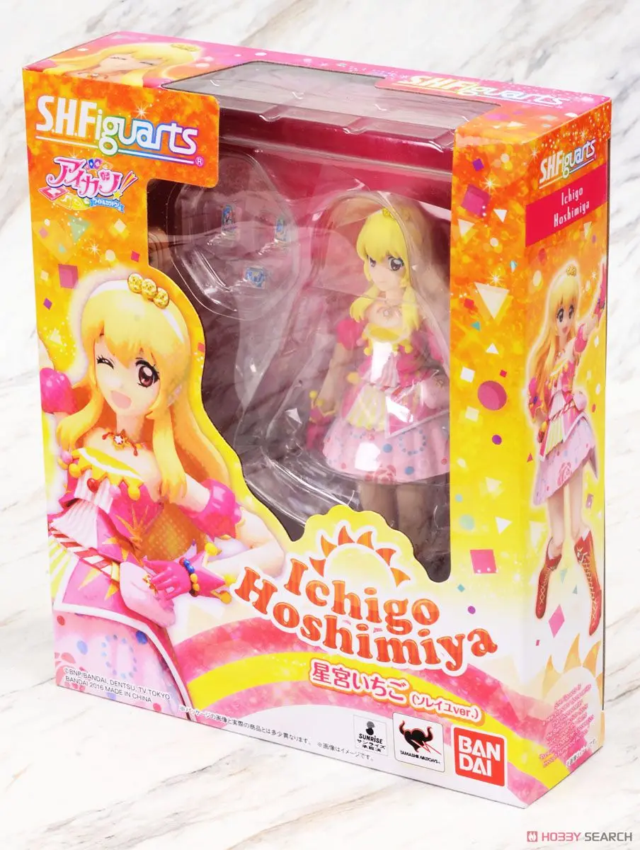 Оригинальные фигурки BANDAI Tamashii Nation S.H. Фигурка ихиго хошимия из Aikatsu!