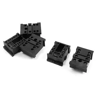 5 x PYF08A PCB Plug-in Type 8 Pin Relay Socket Base for MY2 |
