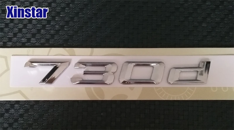Новый ABS 730d 740d 745d наклейка с эмблемой для автомобиля bmw 7 серии E65 | Автомобили и