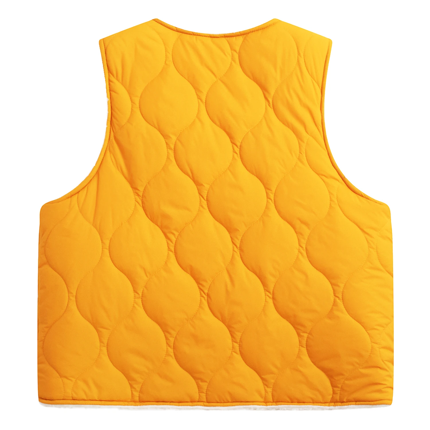 Новый дизайн Для женщин жилет без рукавов и пальто Двусторонняя одежда из