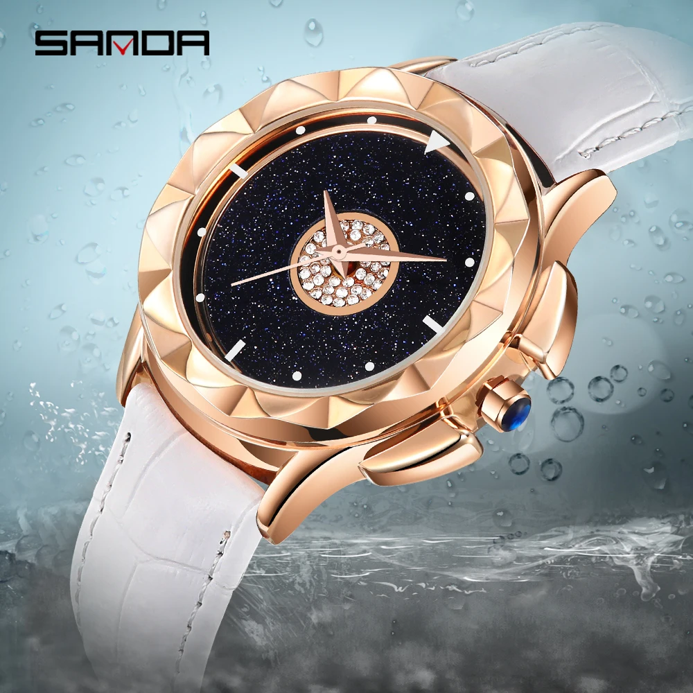 

SANDA 2019 New Wristwatches reloj mujer watches women fashion watch relogio feminino womens watch dropshipping ladies clock