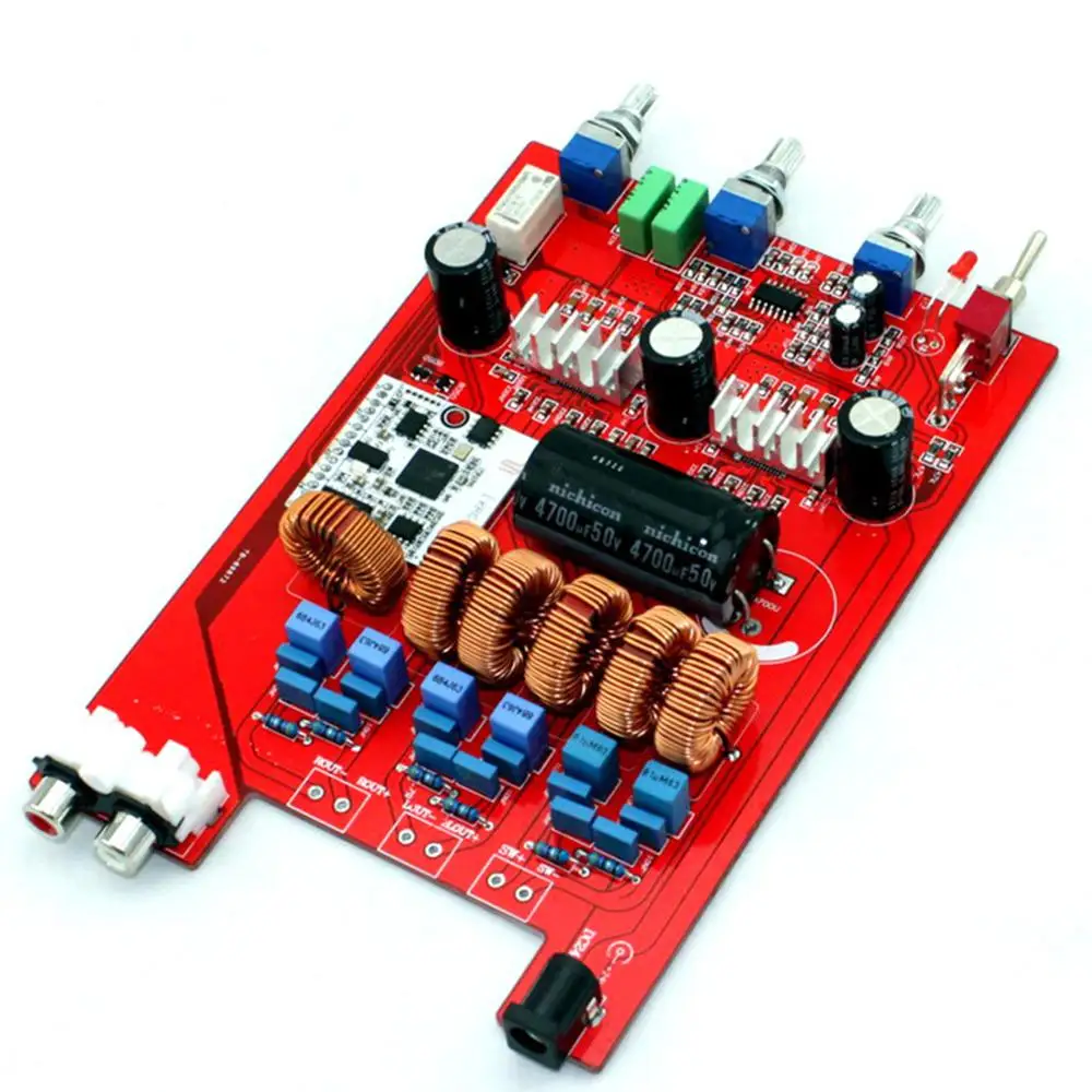 TPA3116 2 1 Bluetooth 100 Вт + 50*2 класса D усилитель мощности плата HIFI YJ00289|Усилители мощности|