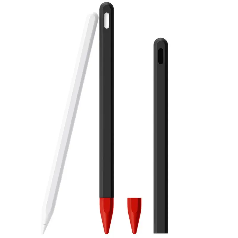 

5 Colors New Elastic 360 Protective Silicone Sleeve Skin Cover Case for Apple iPad Pencil 2nd Generation