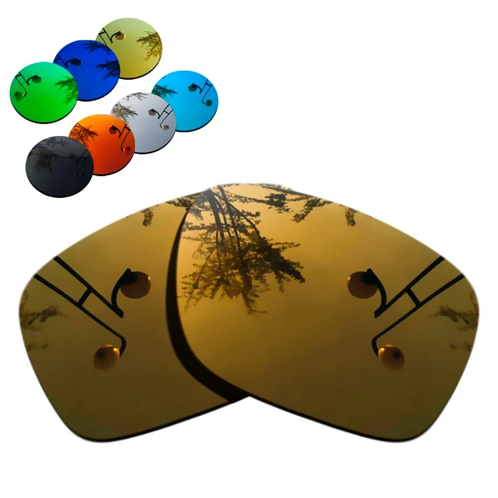 100% Precisely Cut Polarized Replacement Lenses for Mainlink Sunglasses Copper Mirrored Coating Color- Choices