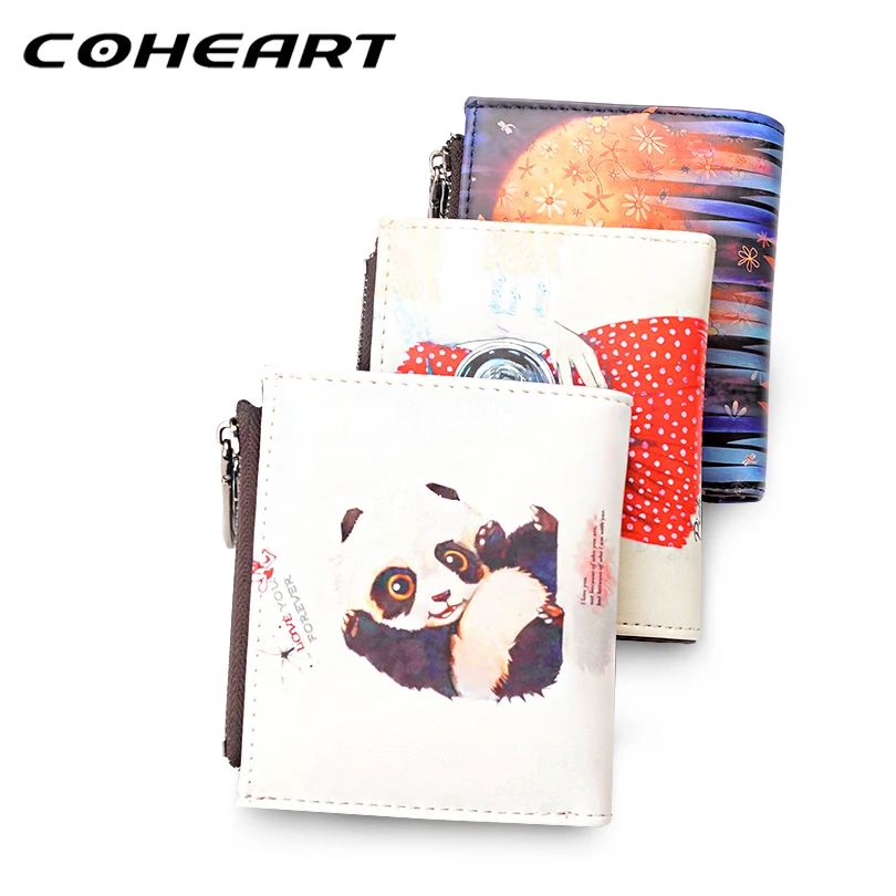 Элегантный женский кошелек COHEART модный высшего качества маленький Женский с
