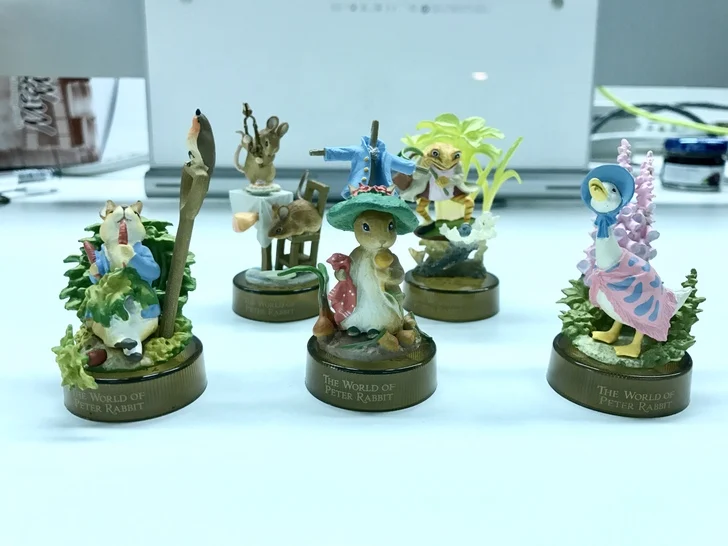 

Фигурка pette r rabbit and his friends 5 шт./компл. из принта