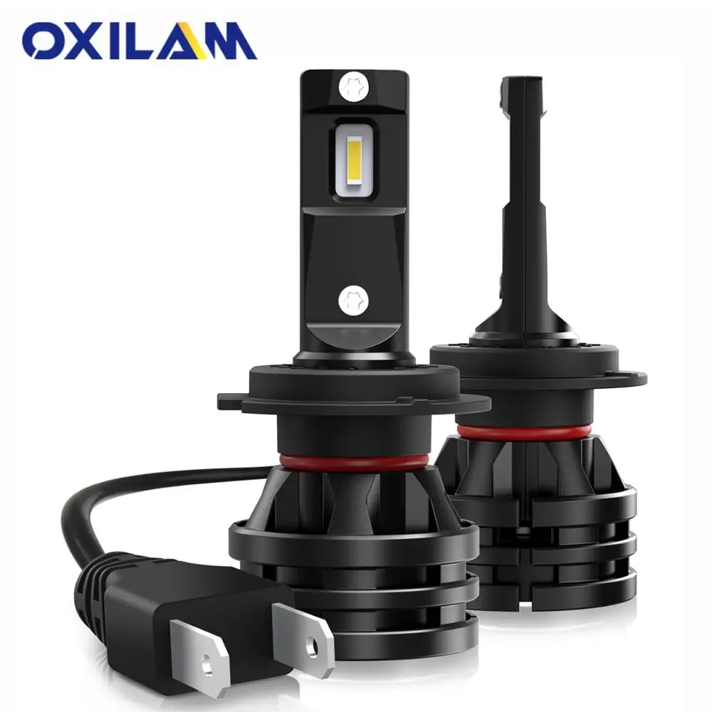 OXILAM Turbo LED H7 автомобильные фары 12000 лм мини лампа Canbus без ошибок автомобильный