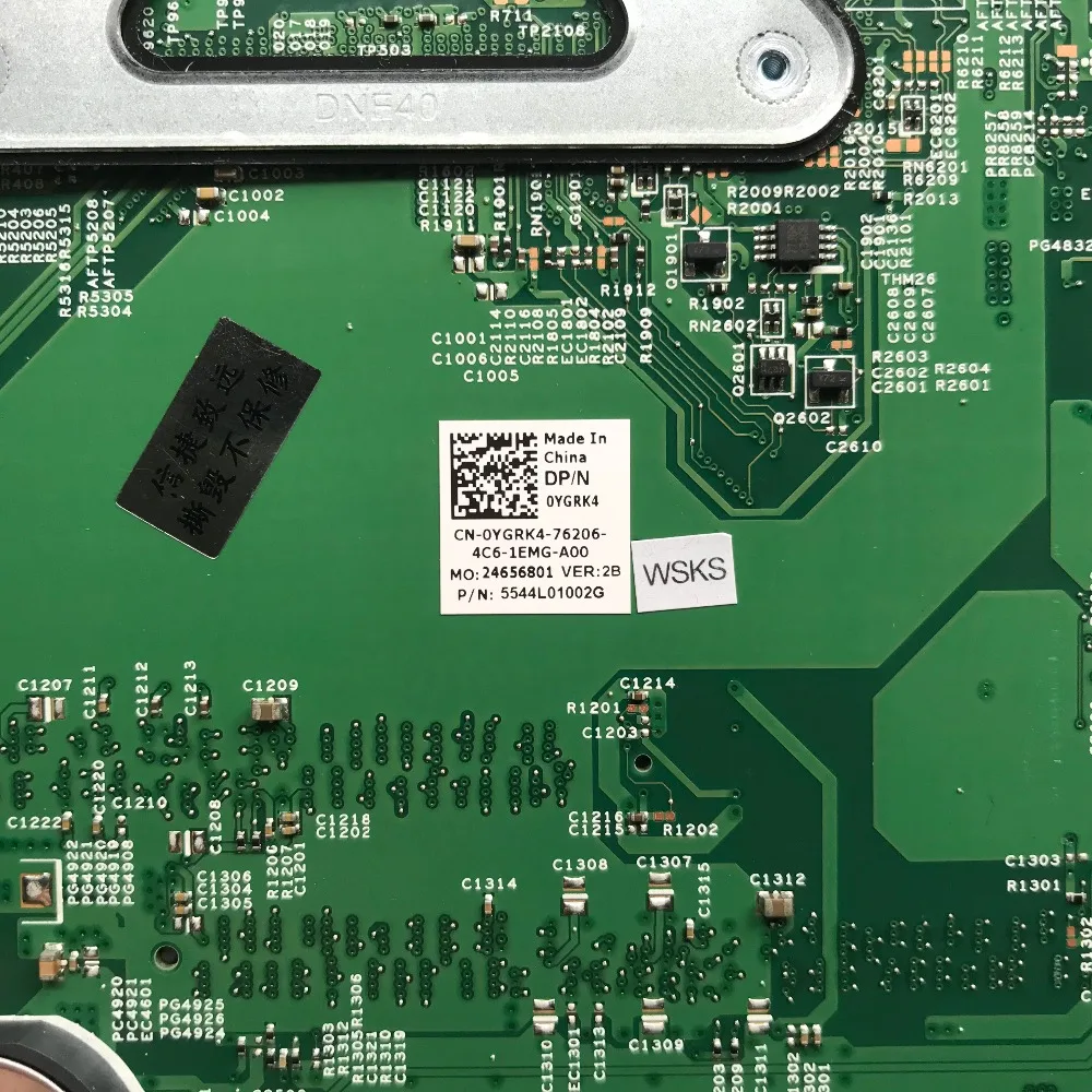 SZWXZY отлично подходит для материнской платы ноутбука DELL 3437 5437 с SR170 I5-4200 CPU CN-0YGRK4 0YGRK4
