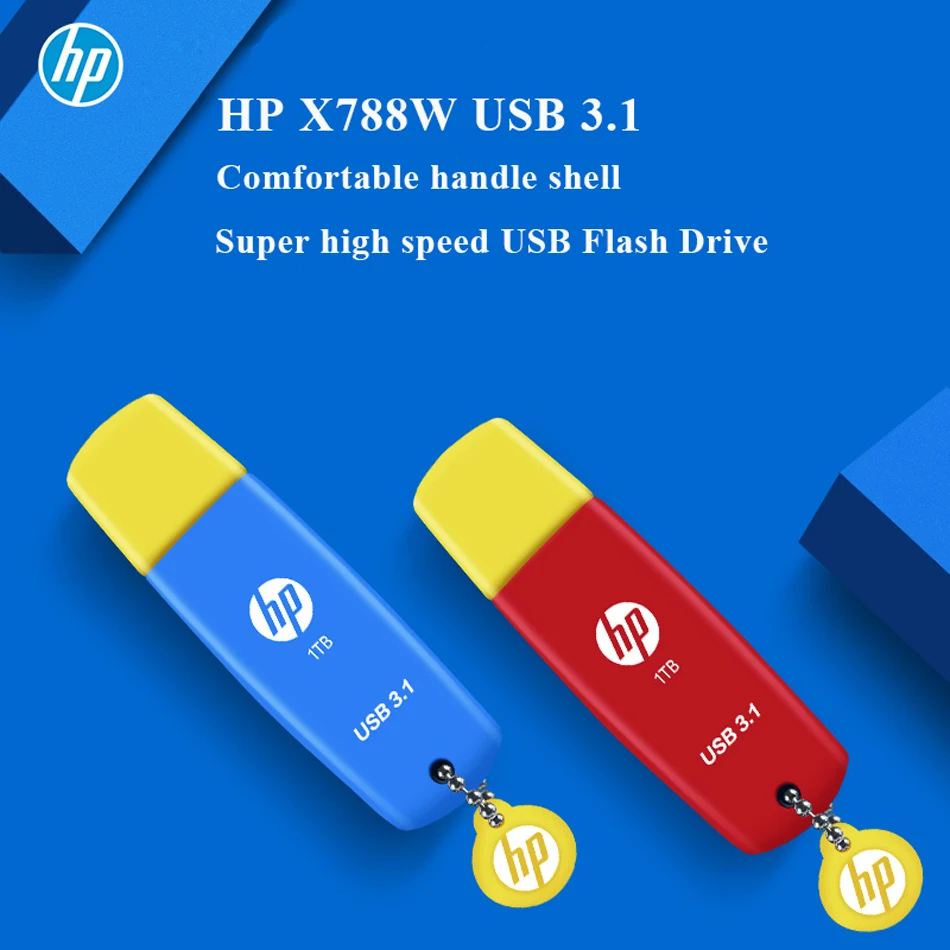 hp новейший x788w USB 3,1 высокоскоростной USB флеш-накопитель 32 Гб 64 Гб 128 ГБ 256 ГБ 512 ГБ флеш-память, переносной usb-накопитель с цветным корпусом