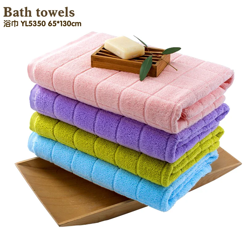 Мягкое хлопковое банное полотенце цветной банный шарф маленькое для детей