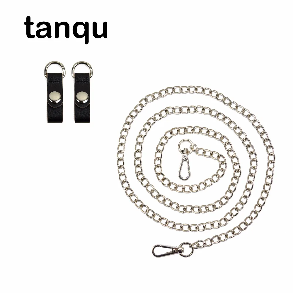 Металлическая цепочка tanqu с длинной D-пряжкой из полиуретана зажимом для Obag