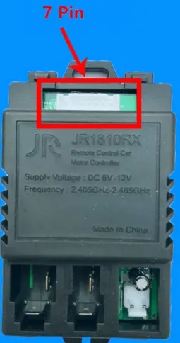 JR1810RX - 7 Pin Детский Электрический игрушечный автомобиль пульт дистанционного управления приемник Электрический четырехколесный автомобиль JR1810RX аксессуары для материнской платы - Цвет: JR1810RX - 7 Pin