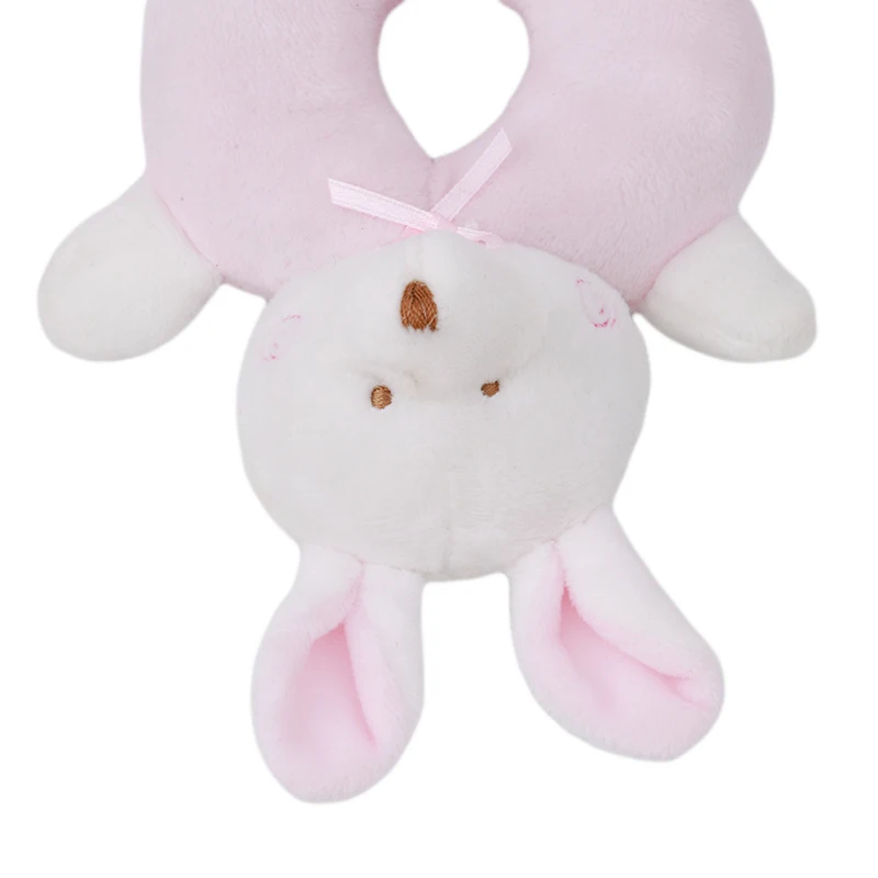 Детский кролик мультяшный медведь плюшевые игрушки для детей погремушка