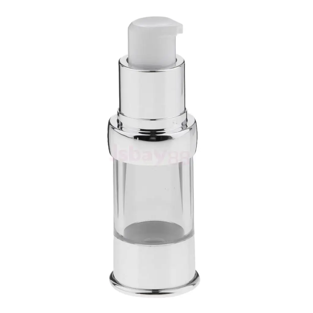 10ml 1 шт. 10/15/20/30/ML Пустые Косметические Пластик безвоздушного насоса бутылки многоразового контейнер для путешествий, лечение, баночка для крема, лосьона горшок - Цвет: 10ml